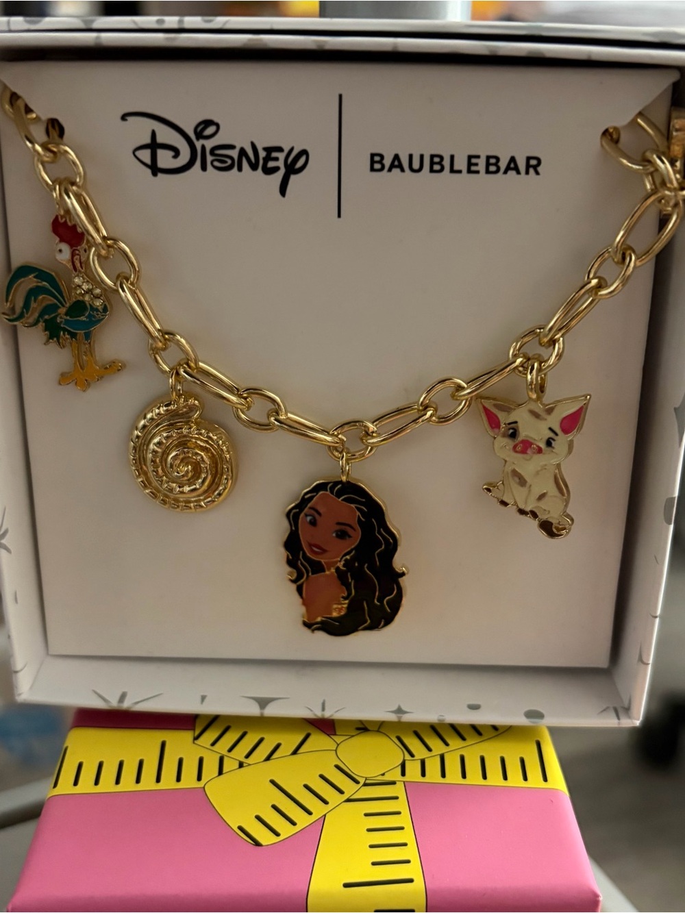 Disney x BaubleBar Moana Charm Necklace